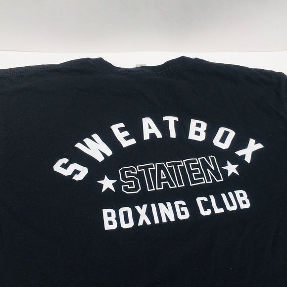 Vintage Sweatbox Boxing Club Staten Island T-Shirt - Picture 9 of 9